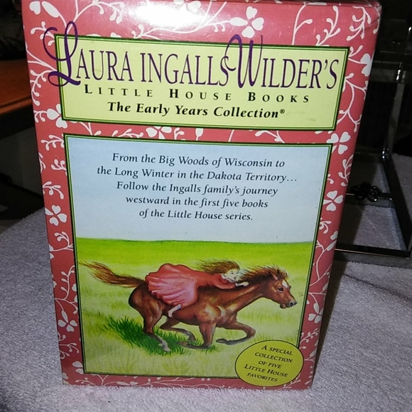 Laura Ingalls Wilder Other Little House On The Prairie 5 Book Box Set Poshmark